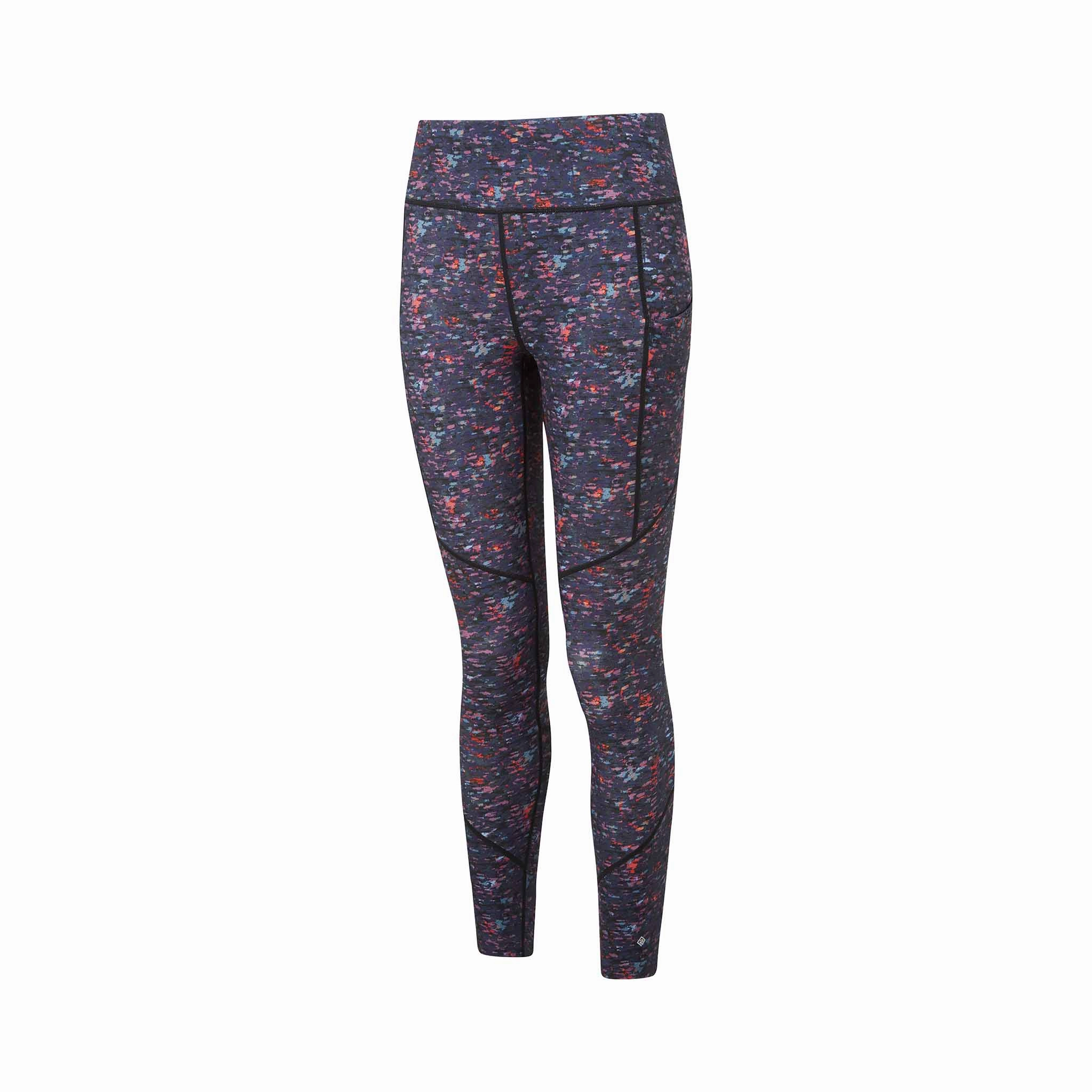 Ronhill | Women's Tech Tight - Dark Navy Twilight FlexibleJointArticulation Thermal Regulation Technology