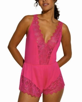 Plush Lining Soft Jersey Knit Cosabella Allure Sleep Teddy