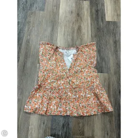 Blouse Short Sleeve By &Merci In Floral Print, Size: L Sporty Hoodie