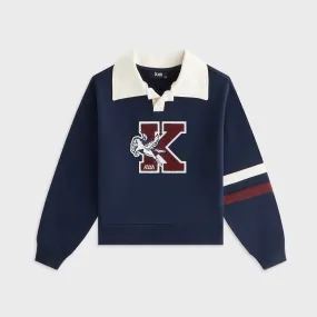 Kith Kids Varsity Nelson Collared Pullover - Nocturnal product shiny sparkle UV resistant