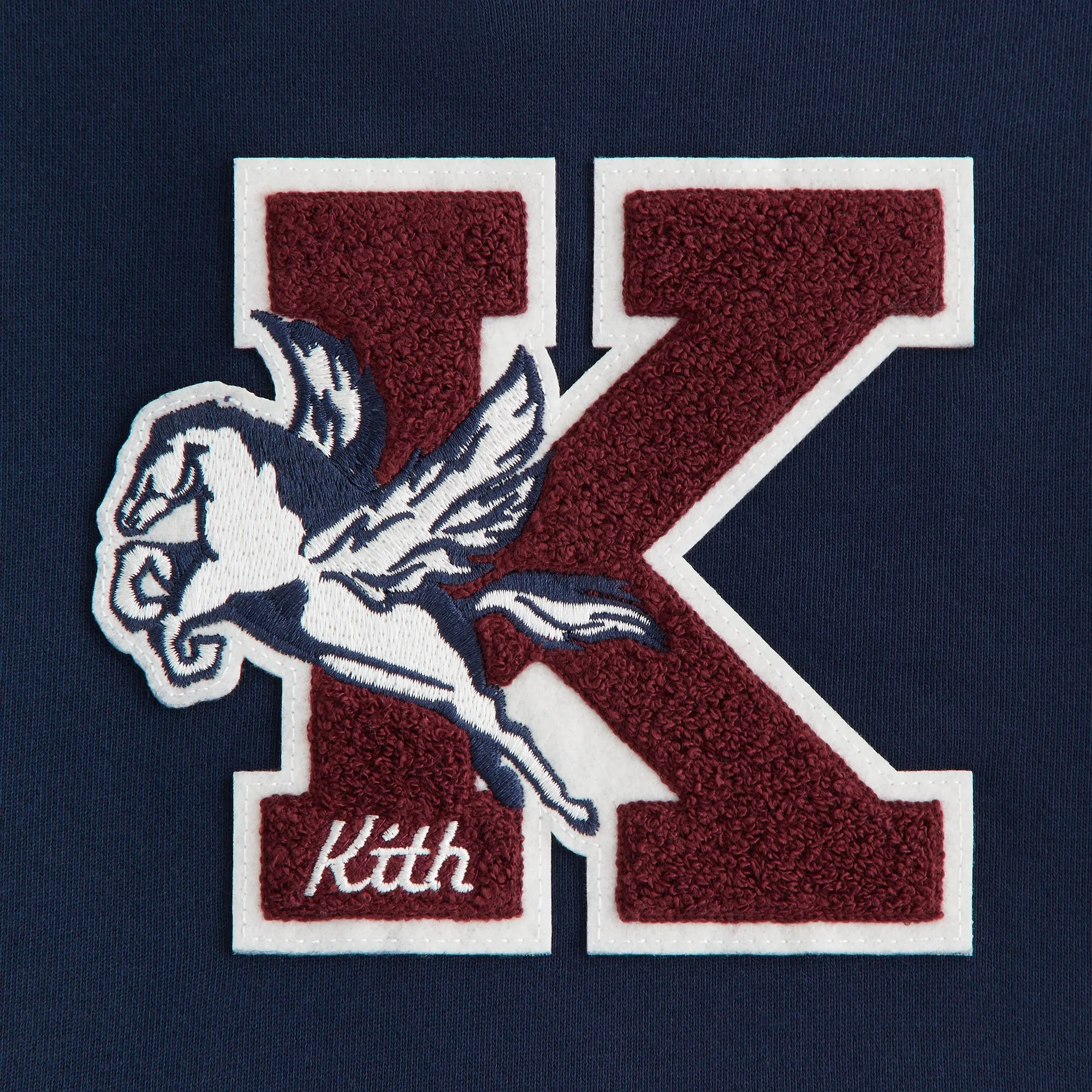 Kith Kids Varsity Nelson Collared Pullover - Nocturnal Core Layer product quilted lining comfort