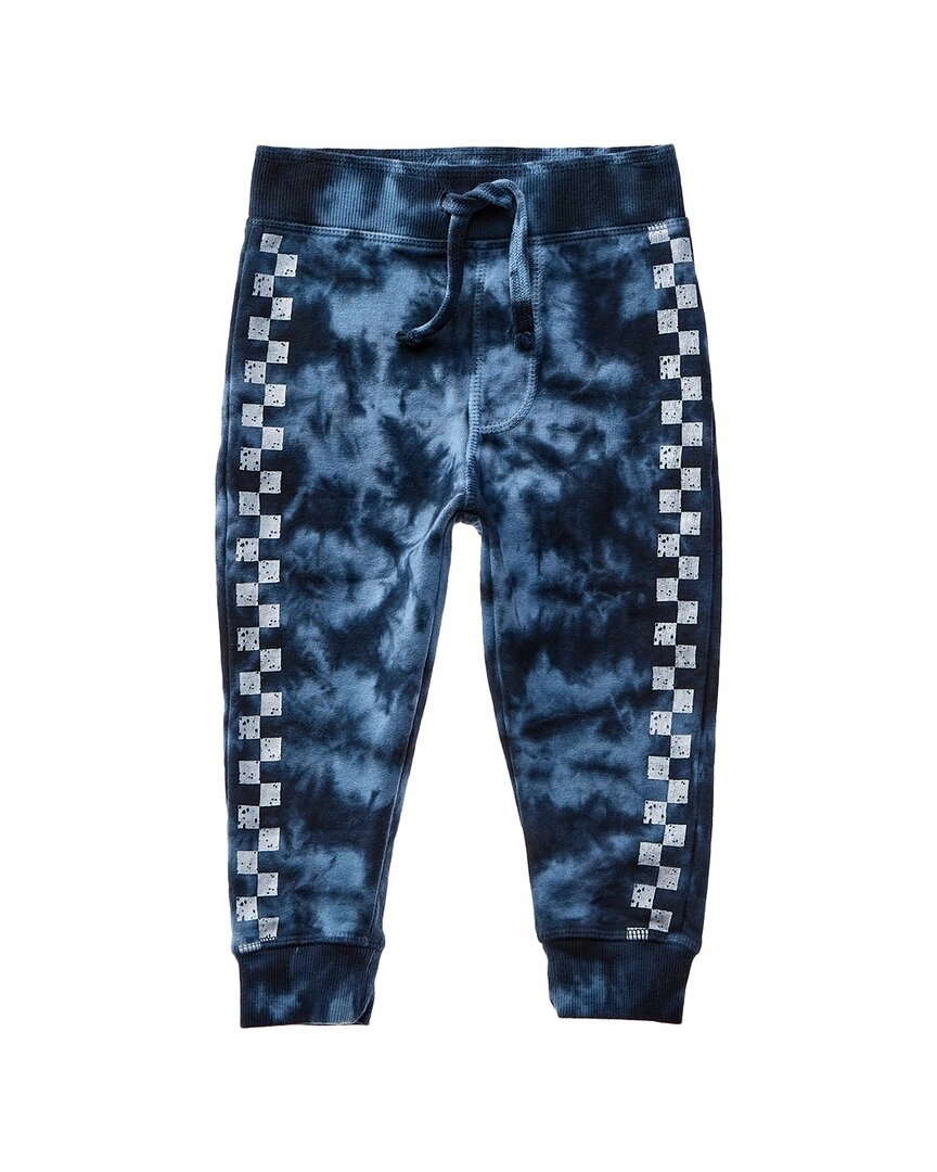 Rubberized Hem Stain Resistant Mish Mish Checker Jogger Pant