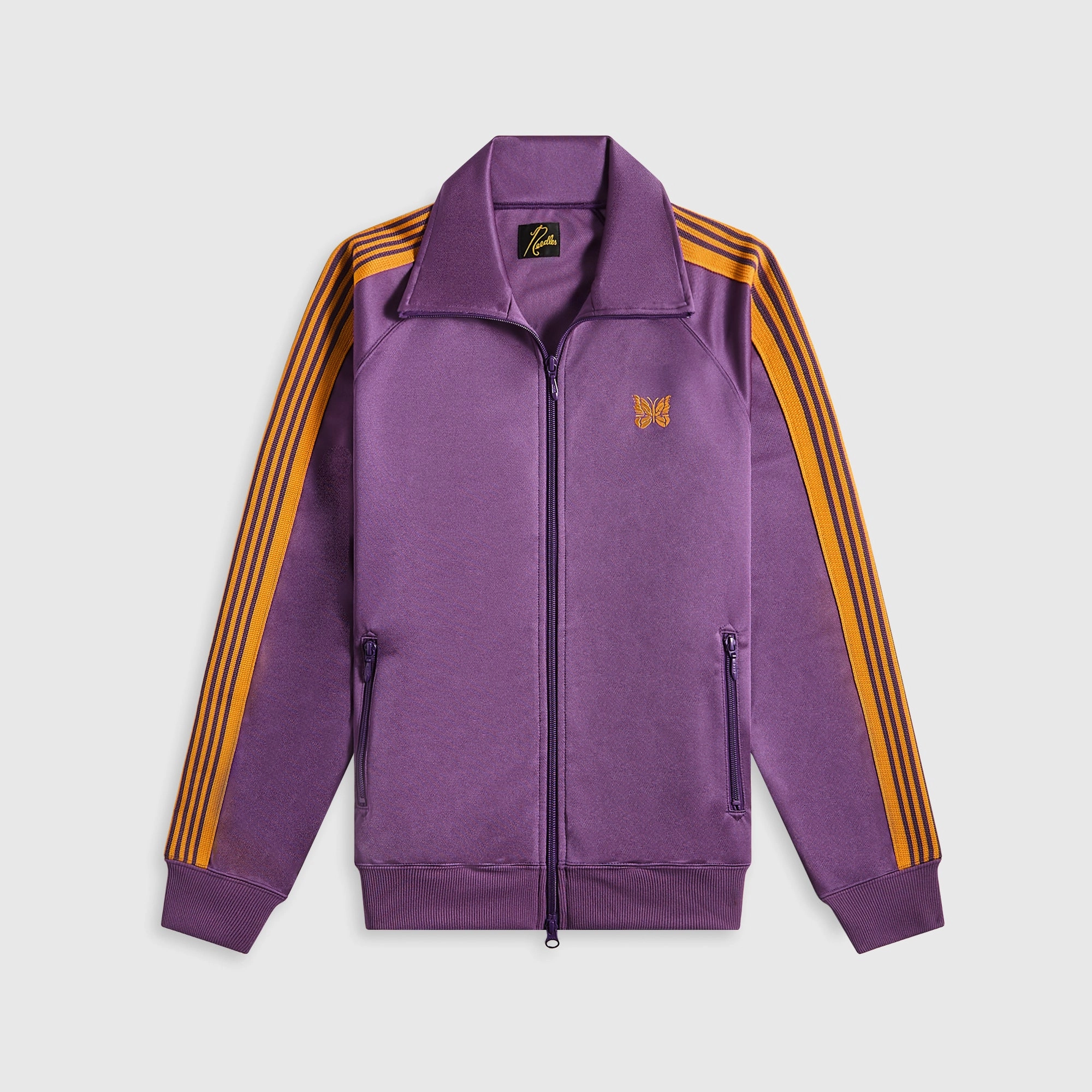 Needles Track Jacket Poly Smooth - Purple Cold Weather
