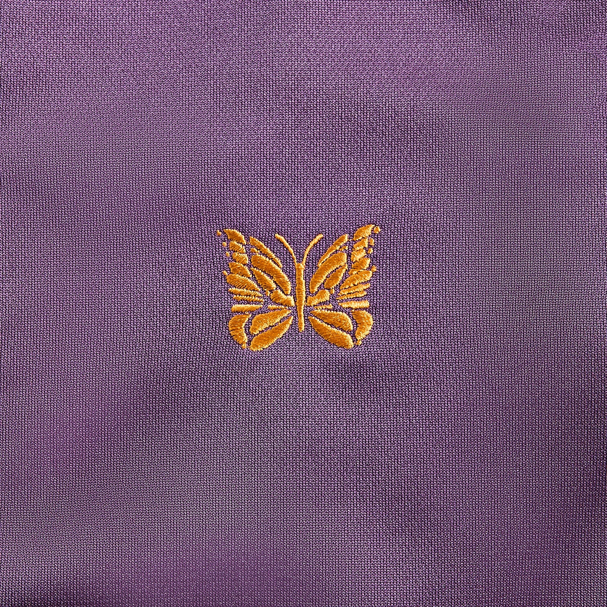 Needles Track Jacket Poly Smooth - Purple Winter Fit Go Anywhere Wear