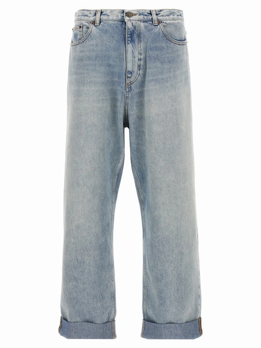 Everyday Fashion Chill Vibes High Waist Turn-Up Jeans