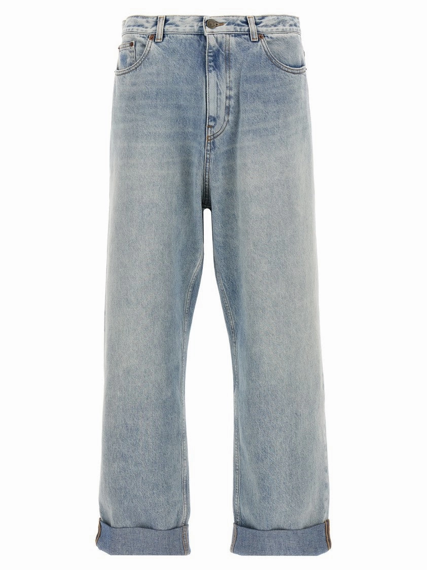 High Waist Turn-Up Jeans Daily Musthave