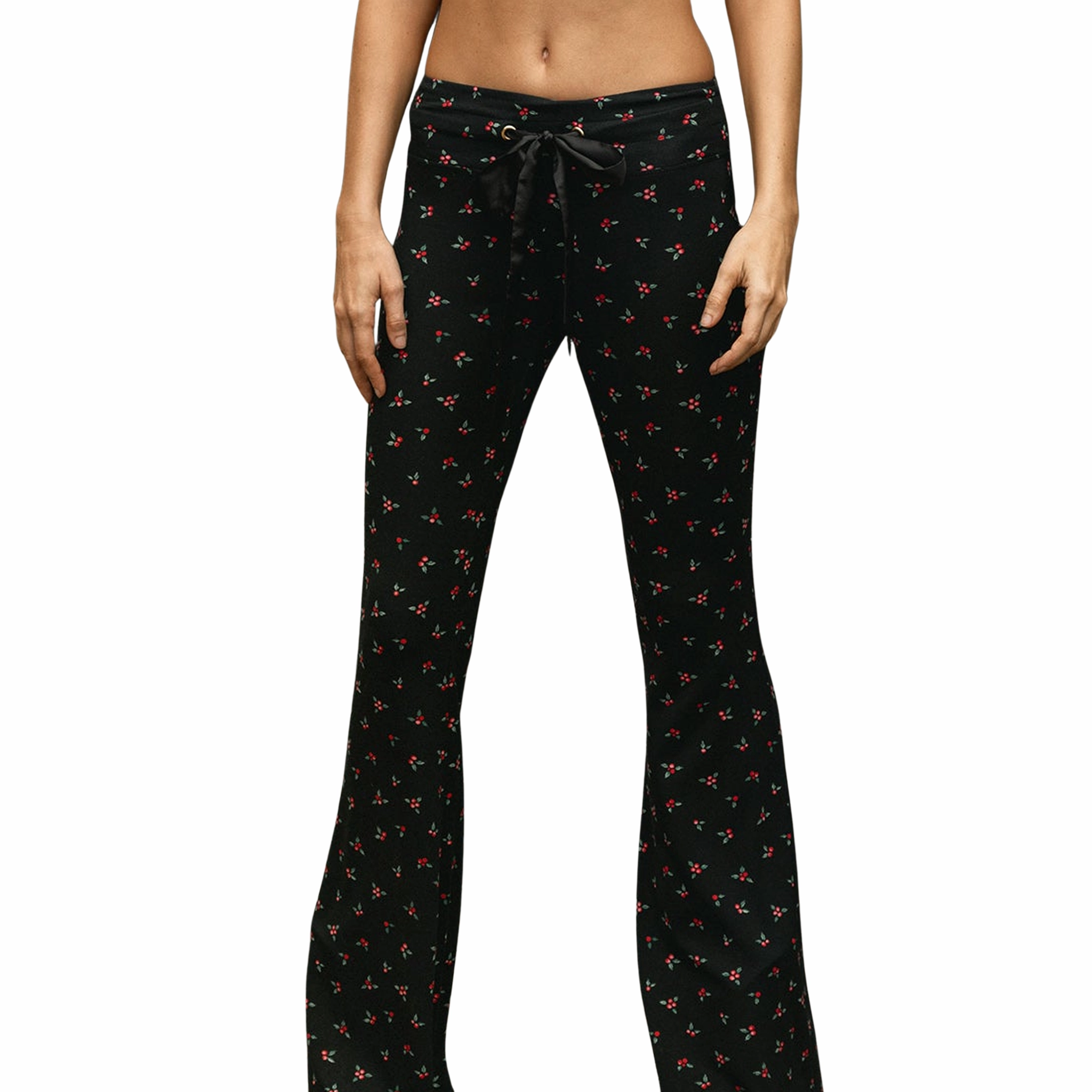 Layered Texture Bunny Booty Pant