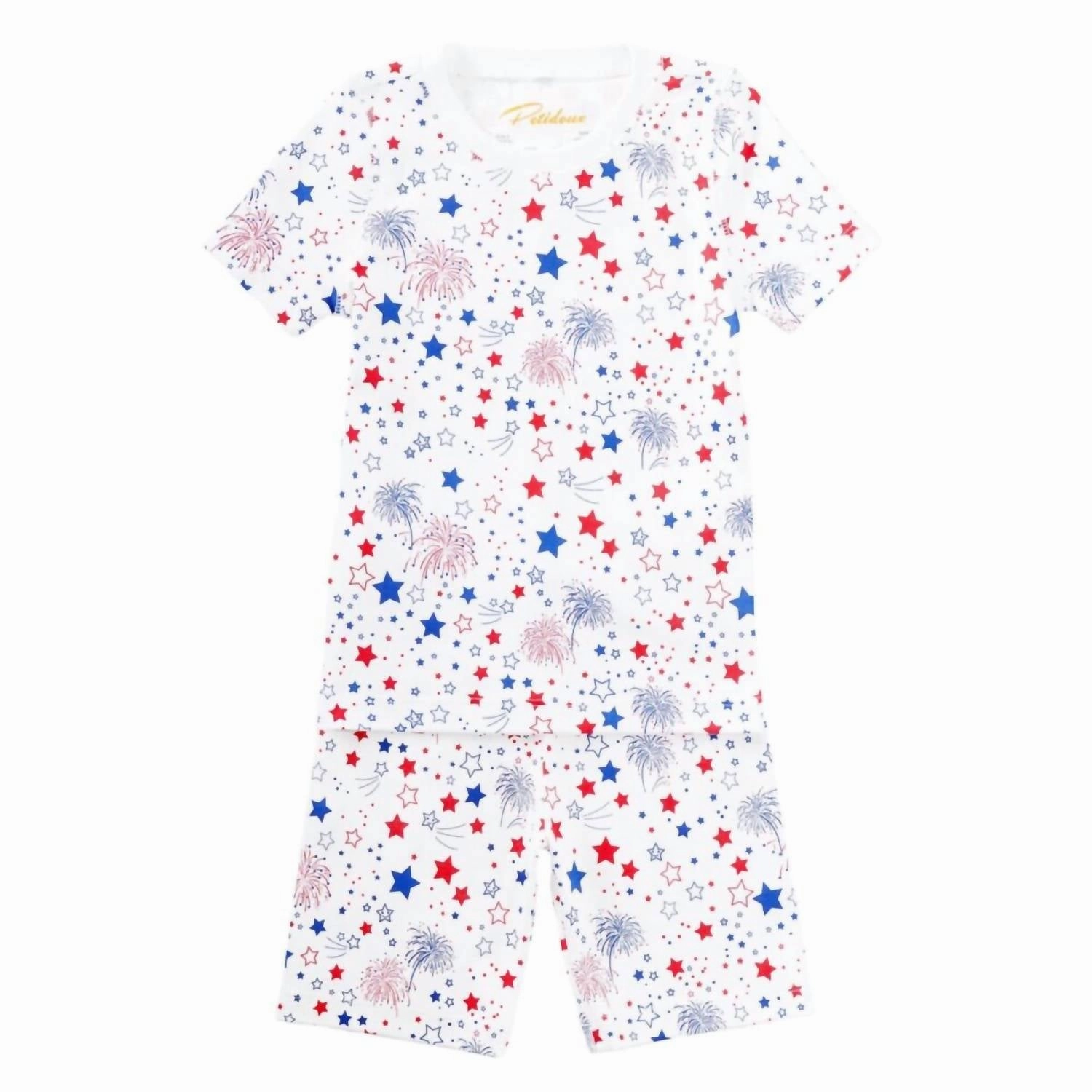 Breathable fabric Versatile Styling Kids' Summer Pajamas In Celebration