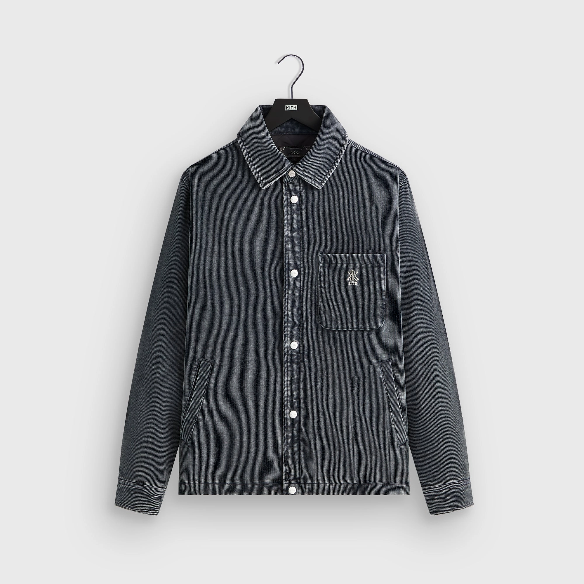 Kith Washed Corduroy Brixton Puffed Shirt Jacket - Elevation Stylish Daily Fit