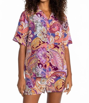 Anti Pilling Process Carolyn Short Set In Sandalwood Pink
