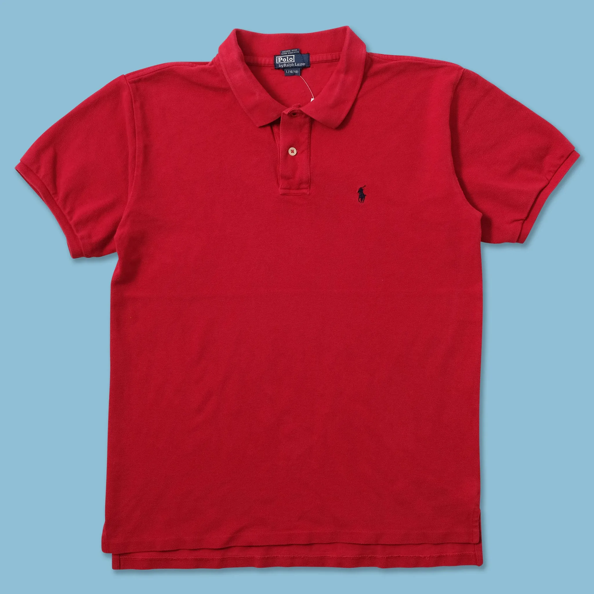 Vintage Polo Ralph Lauren Polo Small Collar Stay Slots