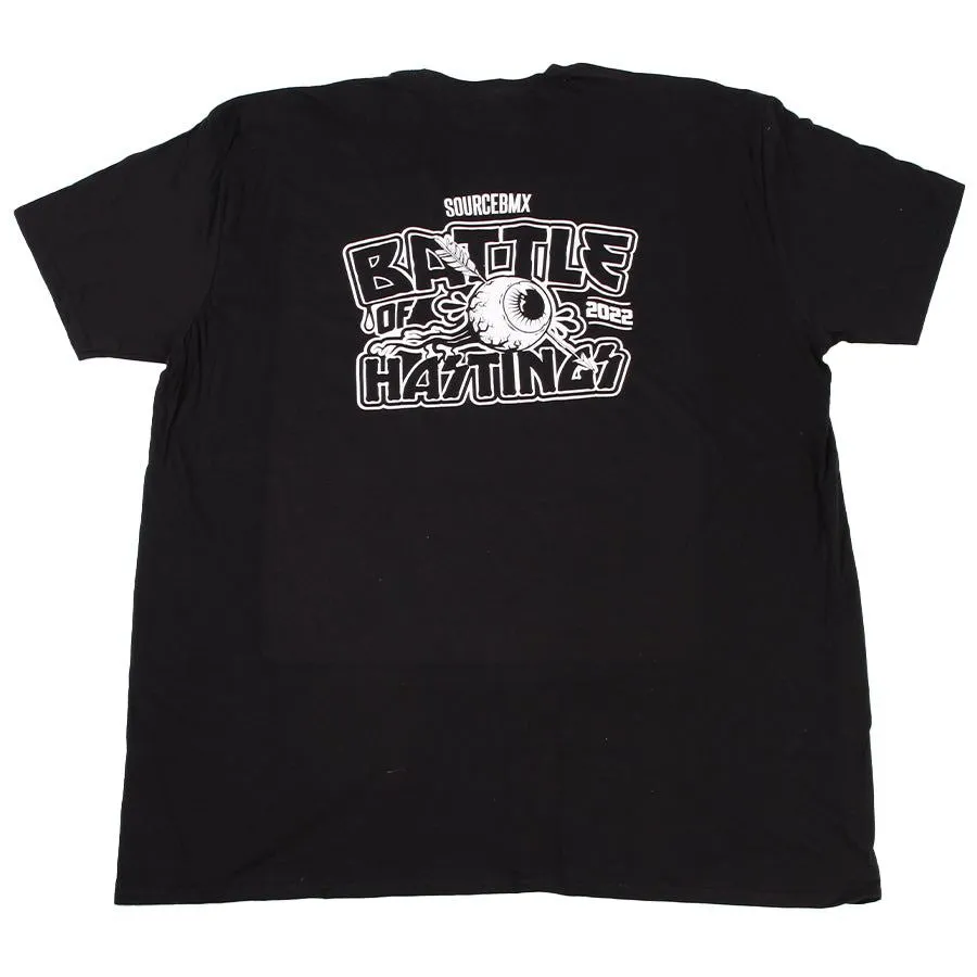 Source Battle Of Hastings 2022 T-Shirt - Black Essential Wardrobe HighThreadCount