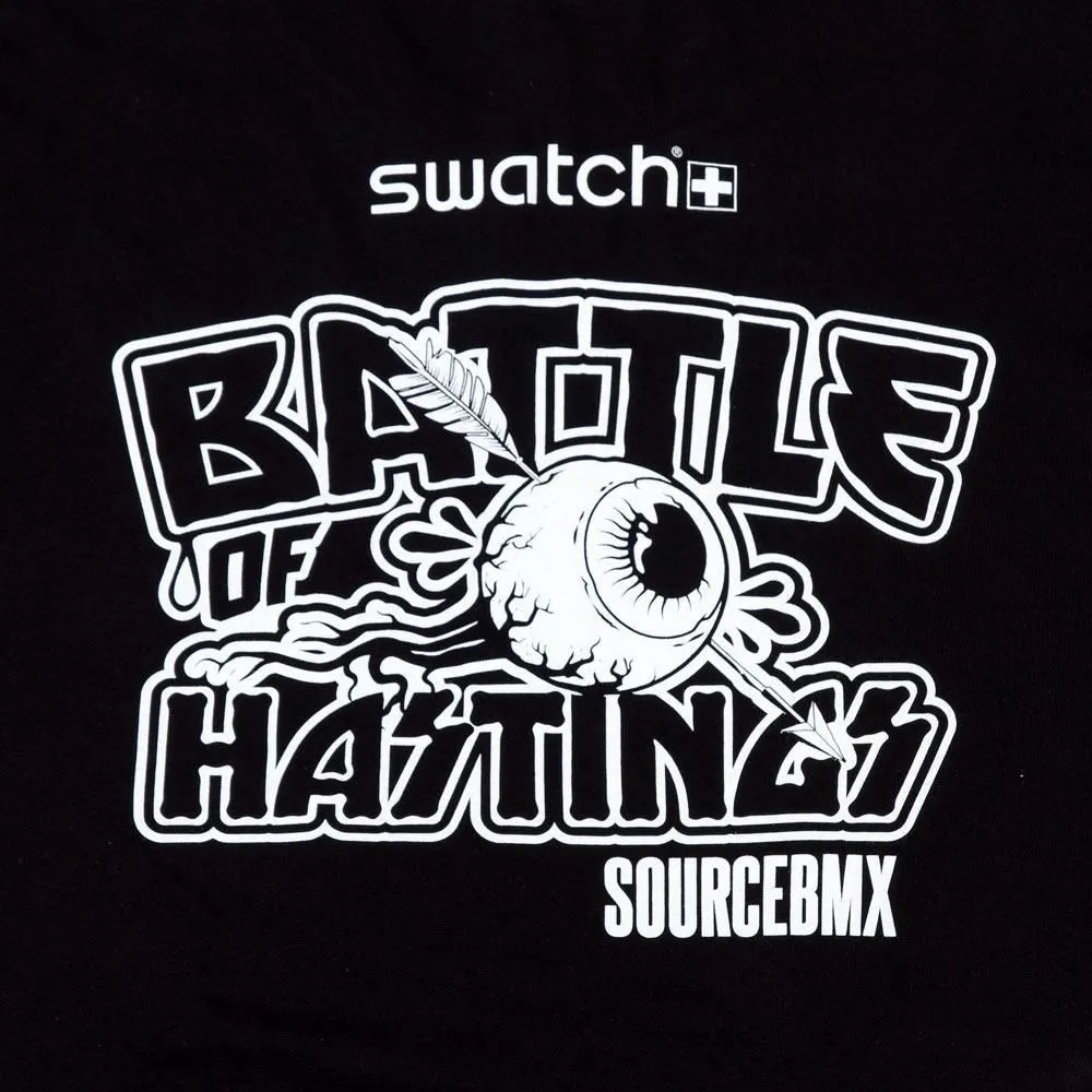 Source Battle Of Hastings 2023 T-Shirt - Black Layered Style
