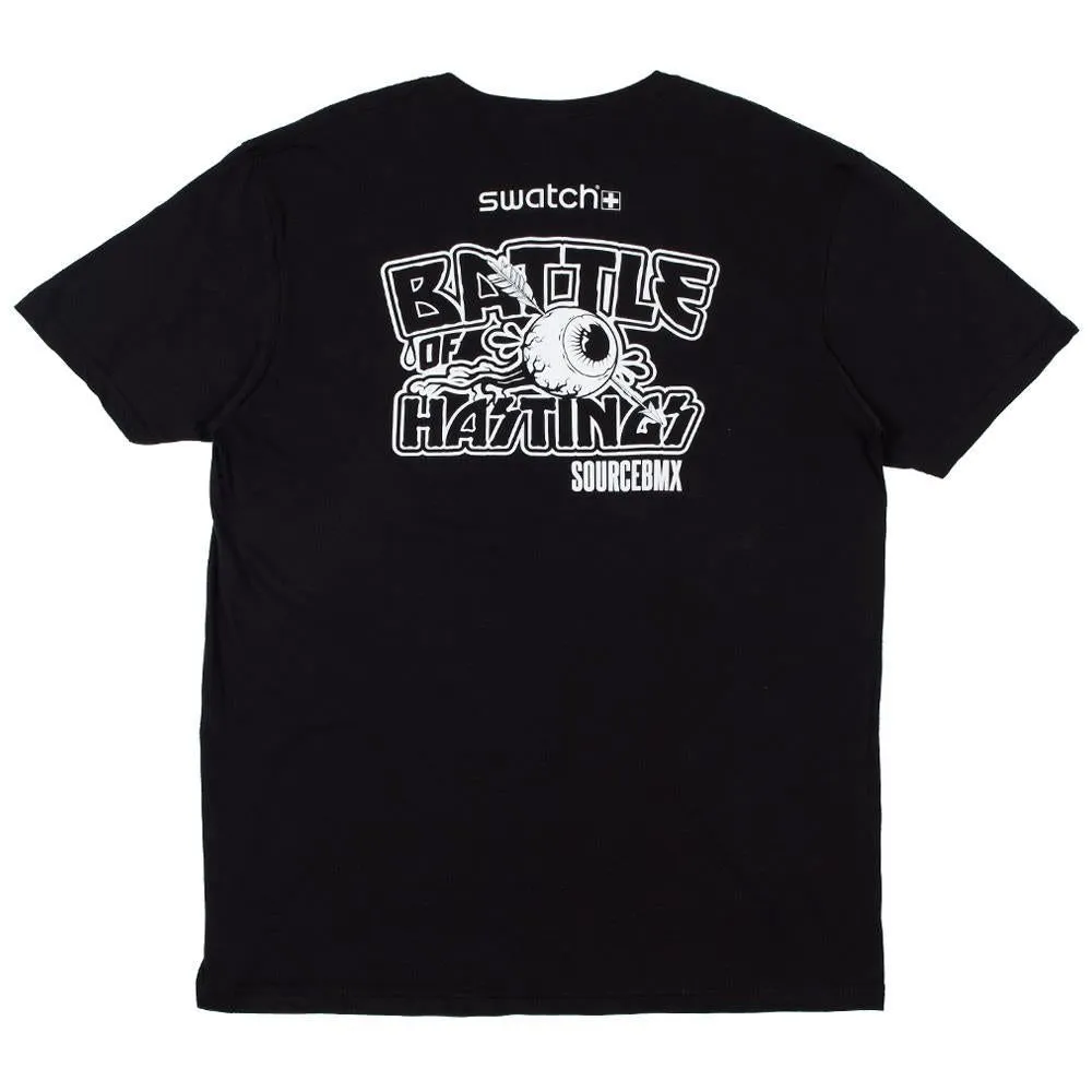Source Battle Of Hastings 2023 T-Shirt - Black Functional Style