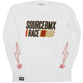 Casual Essentials Breezy Comfort Source Practice Race Jersey - White
