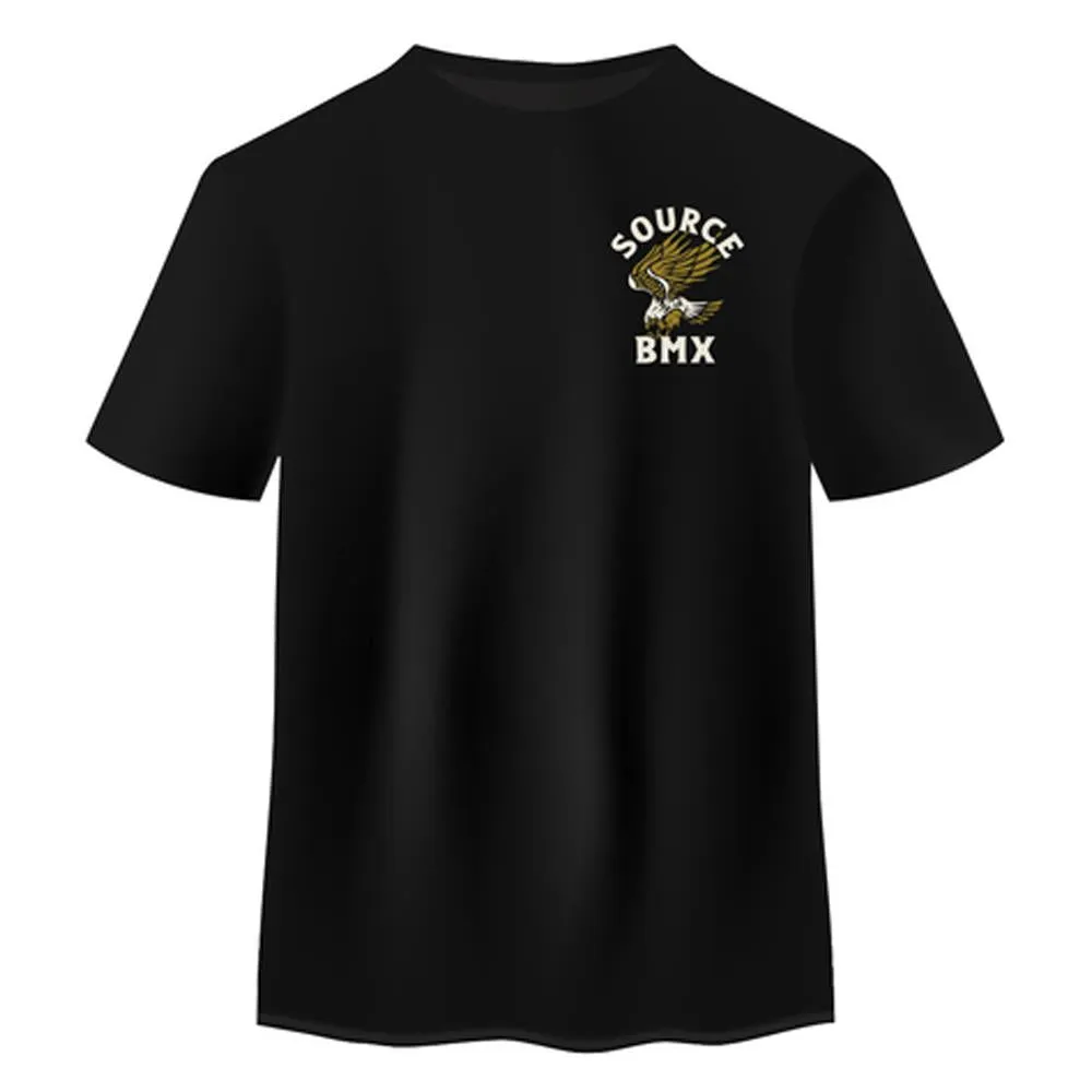 Sublimation Resistant Fabric Casual Layer Wear Source Since 03 T-shirt - Black
