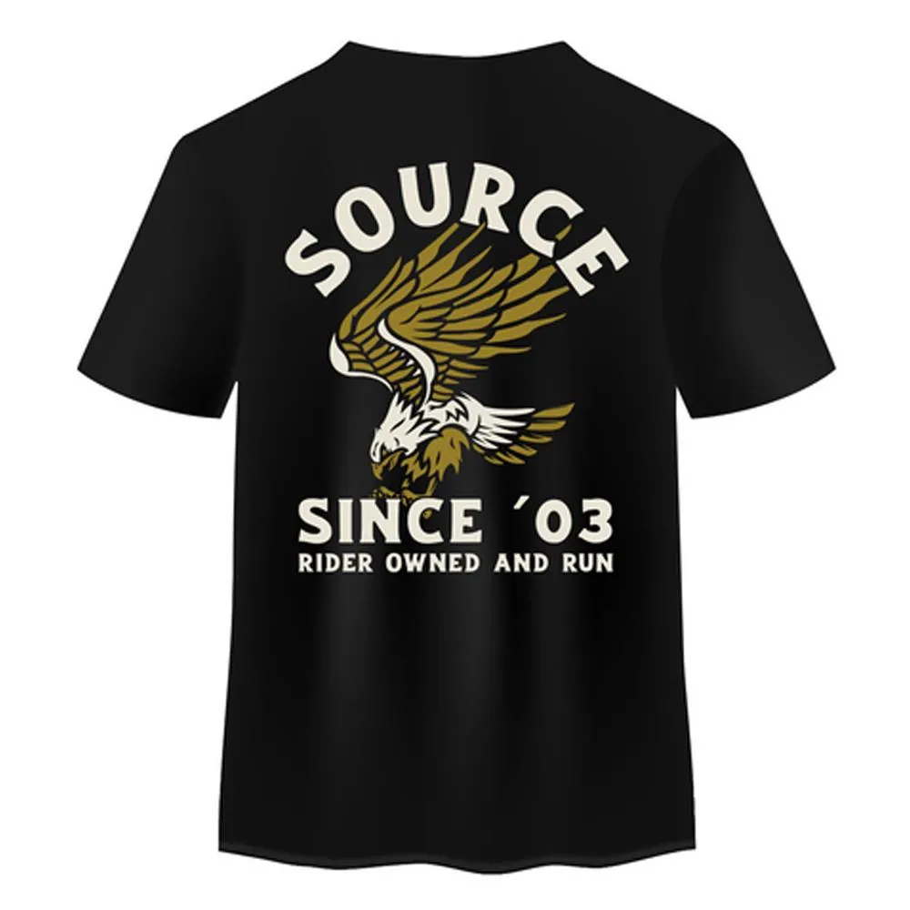 Side Vent Design Source Since 03 T-shirt - Black