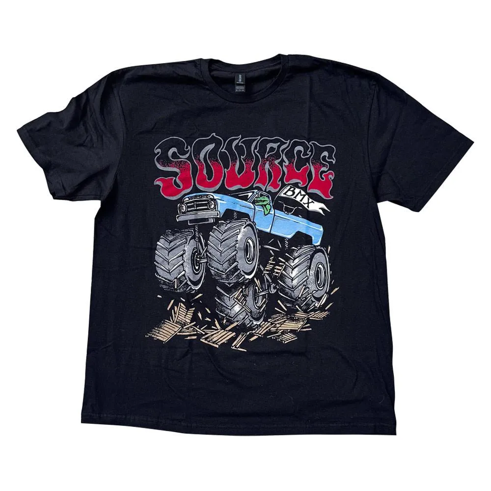 Source Trey Gator T-shirt - Black Timeless Look Wear Simple Chic