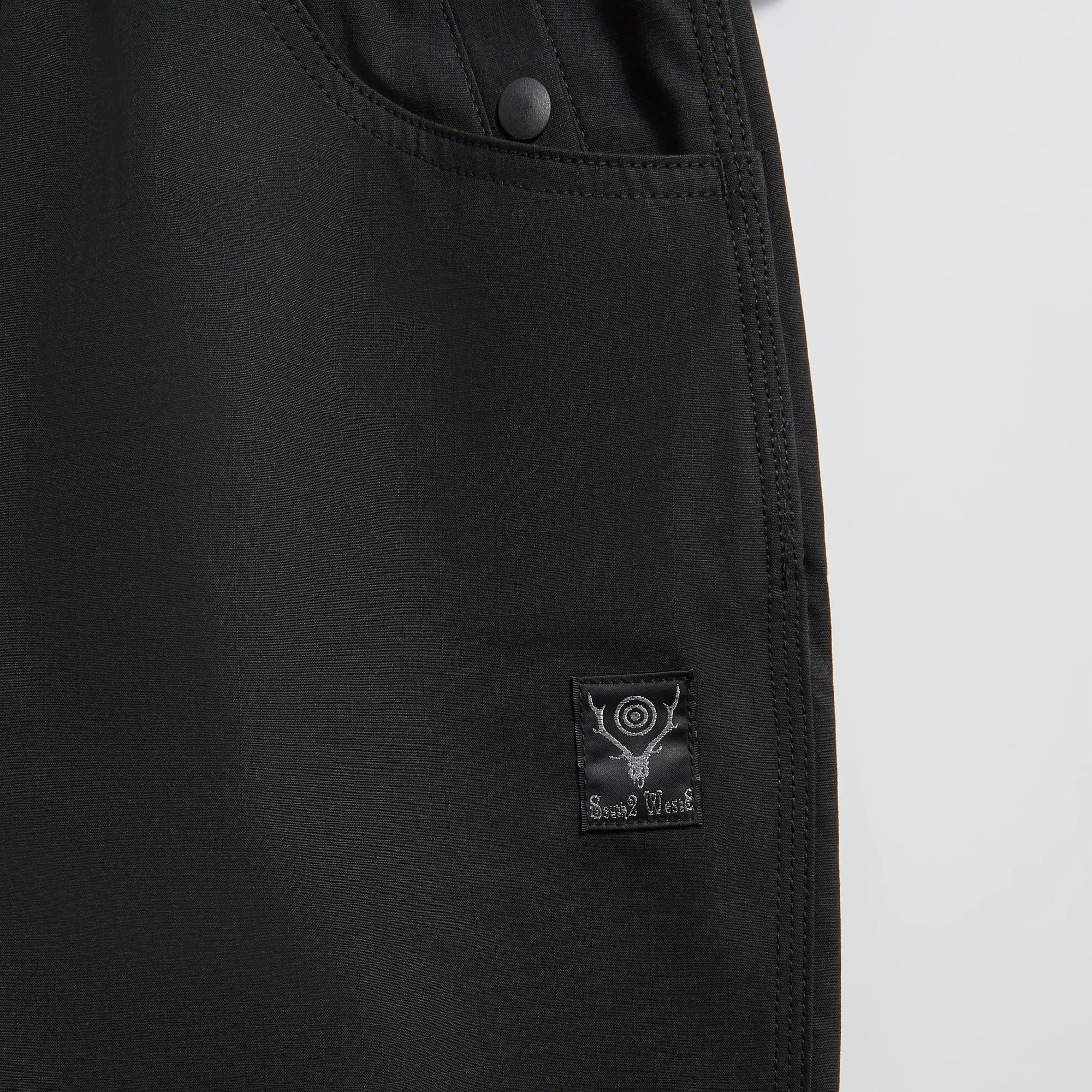 South2 West8 Belted Utility C/MO Pant  - Black ReinforcedSeams