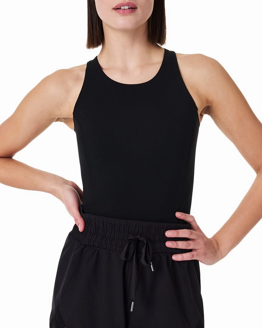 SPANX Get Moving Active Runsie VNeck Design