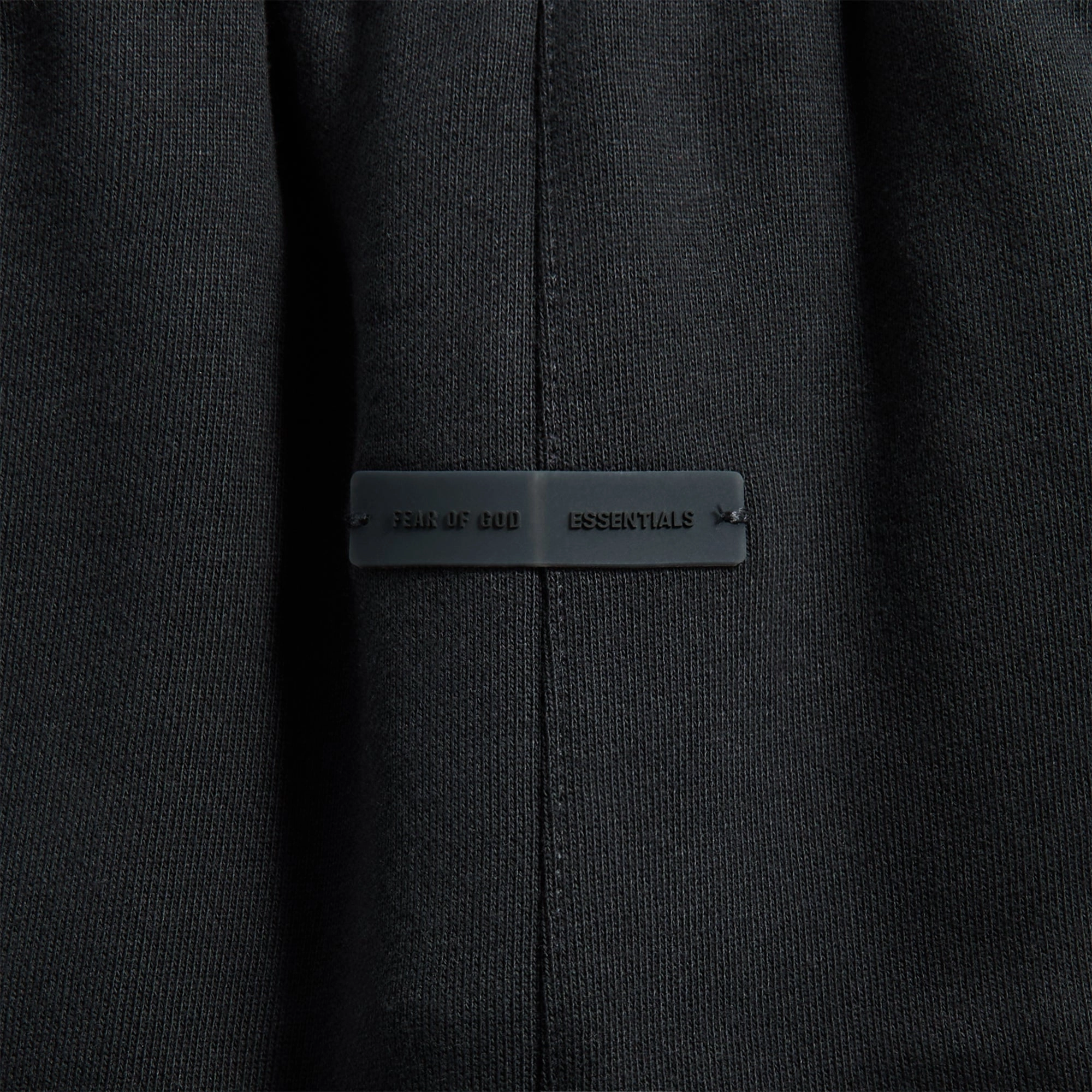 Essentials Relaxed Fleece Sweatpant With Piping - Jet Black / Cloud White Active Comfort Wear SecureZipperClosures