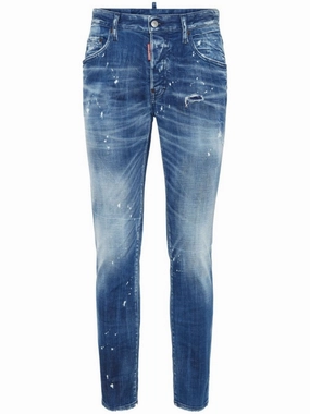 Street Mood Slim-Fit Blue Denim Jeans