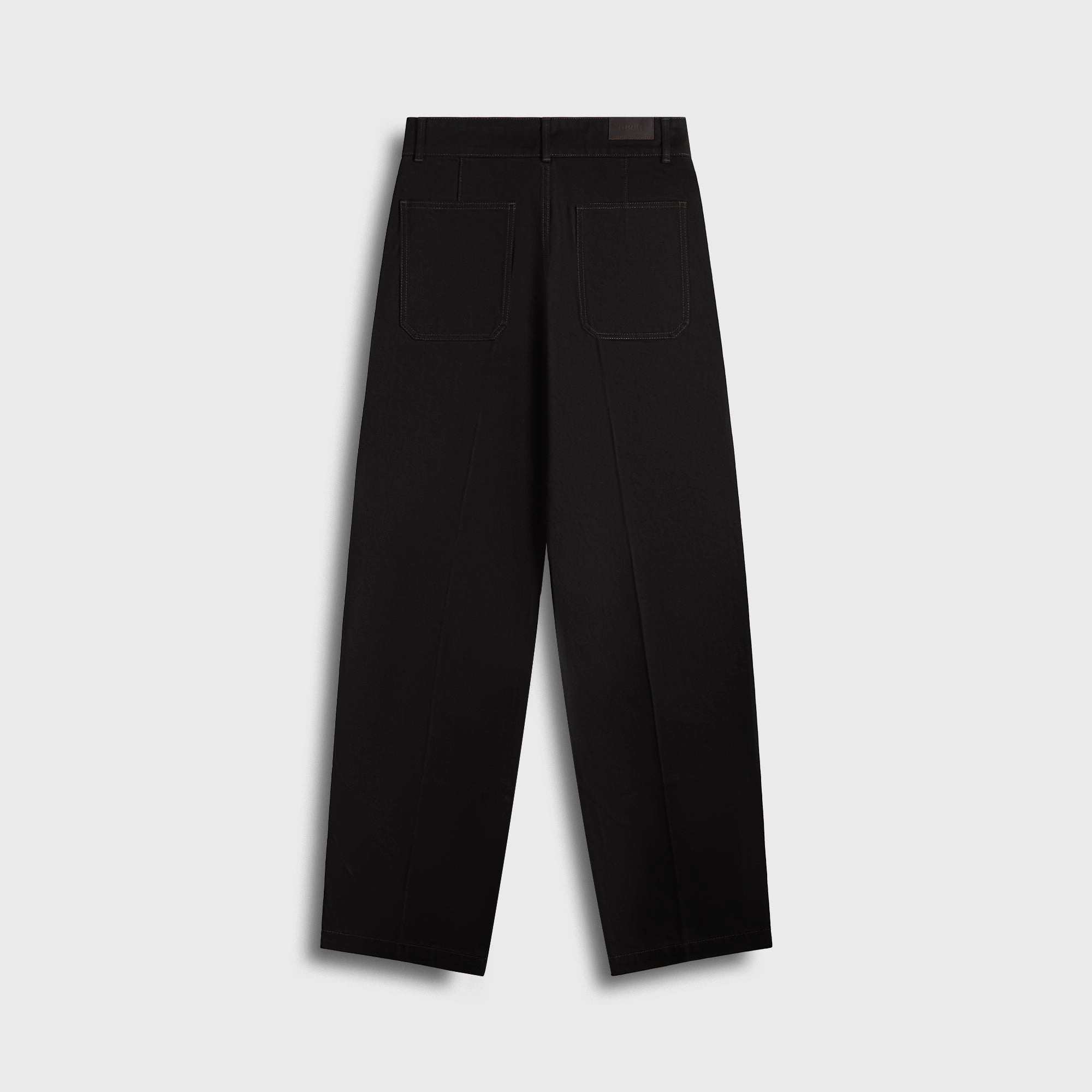 Lemaire Maxi Barrel Workwear Pants - Black Core Flex Breathable Mesh Panels