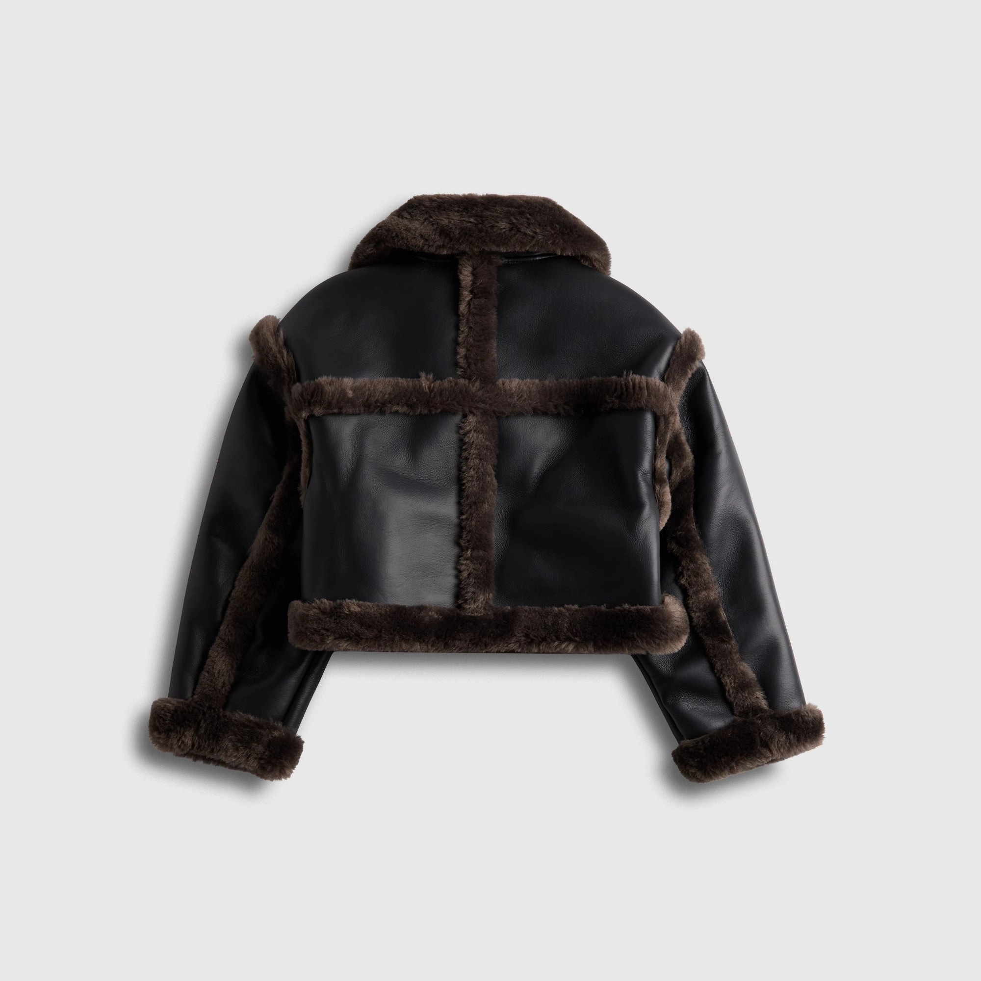 Bonded seams Stand Studio Kristy Jacket - Black / Dark Brown