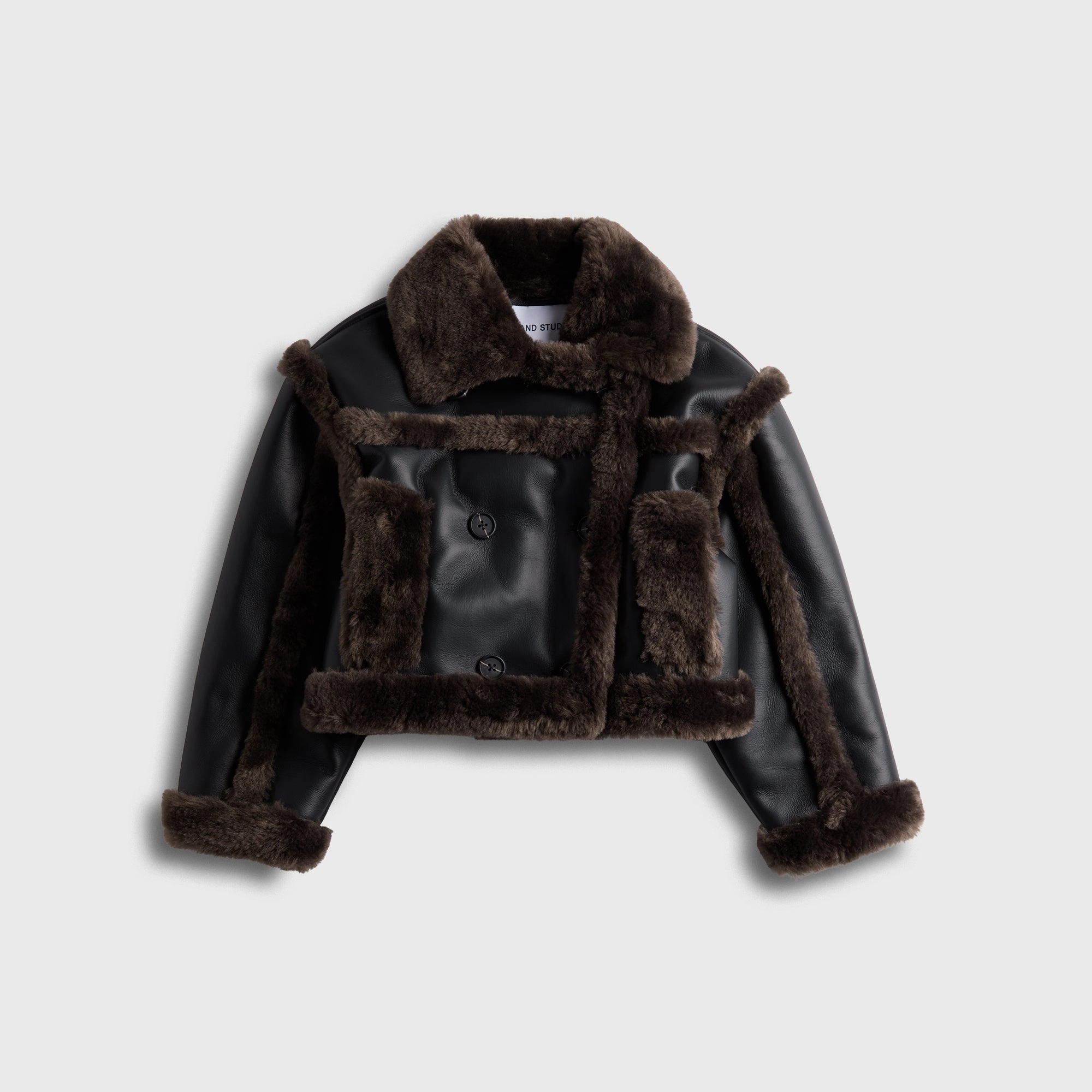 QuickRelease Buckles Quick Access Hidden Pockets Stand Studio Kristy Jacket - Black / Dark Brown