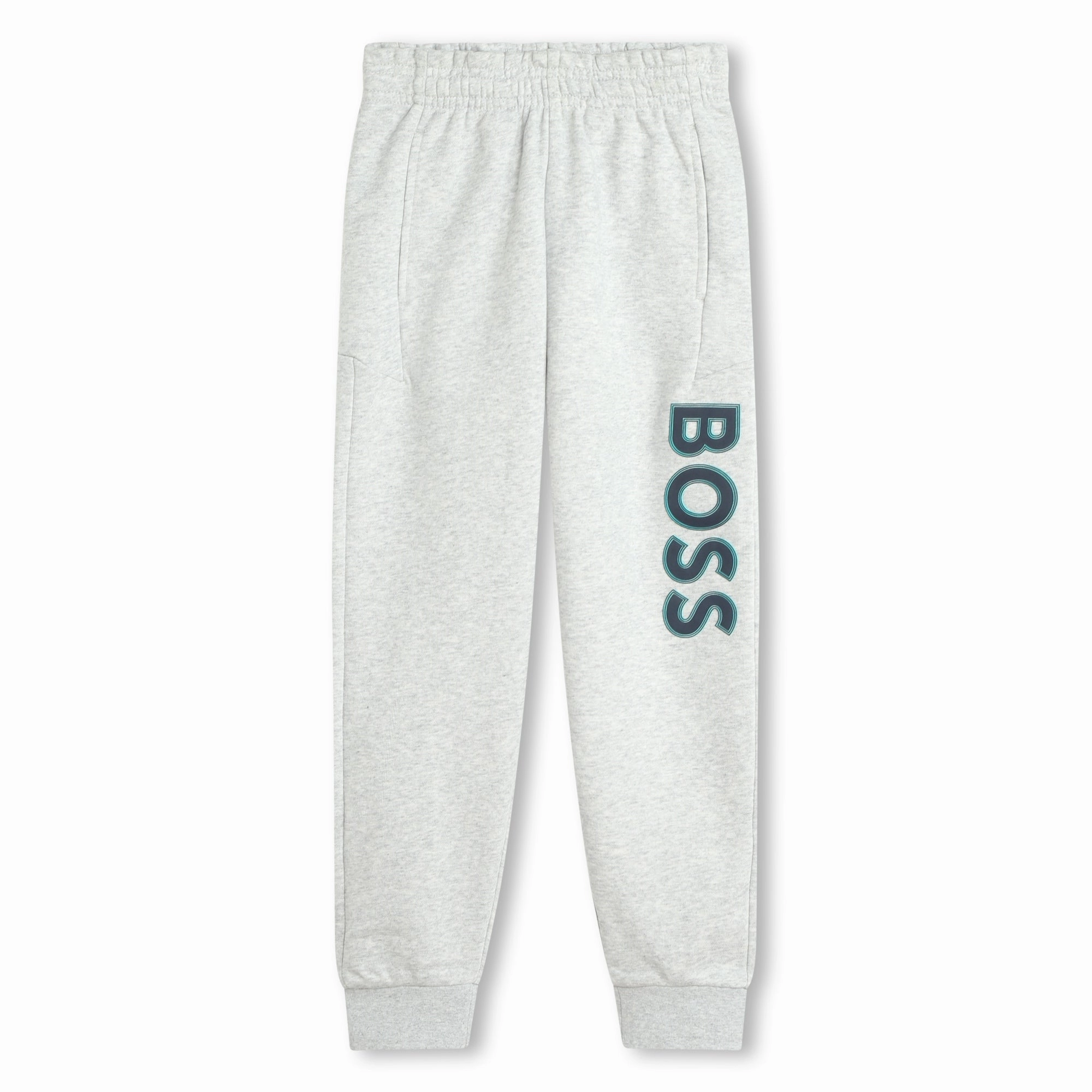 Gray Jogging Bottoms Flexible Fit Perfect Shape