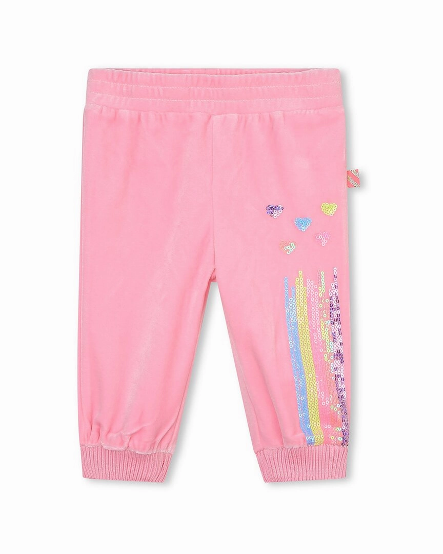 Billieblush Rainbow Side Stripe Sweatpant Outdoor Ready AntiSnagZippers