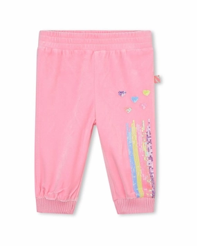 Billieblush Rainbow Side Stripe Sweatpant Outdoor Ready AntiSnagZippers