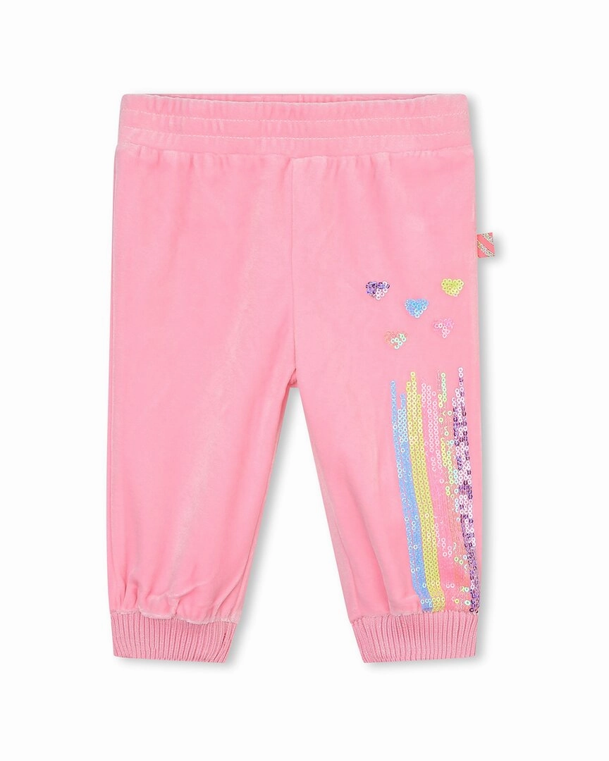 Durable Hem Cozy Look Billieblush Rainbow Side Stripe Sweatpant