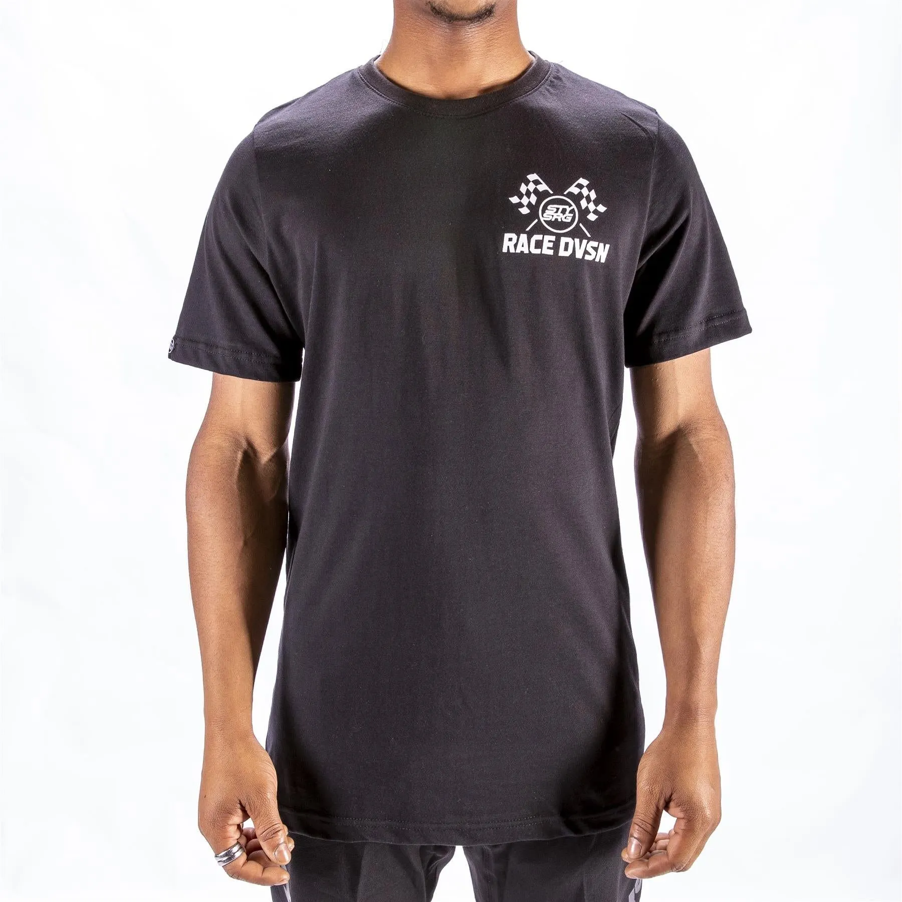 Breathable Material Stay Strong Original Division T-Shirt - Black