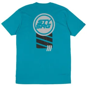 VintageWashEffect baby shower Stay Strong V4 T-Shirt - Steel Blue
