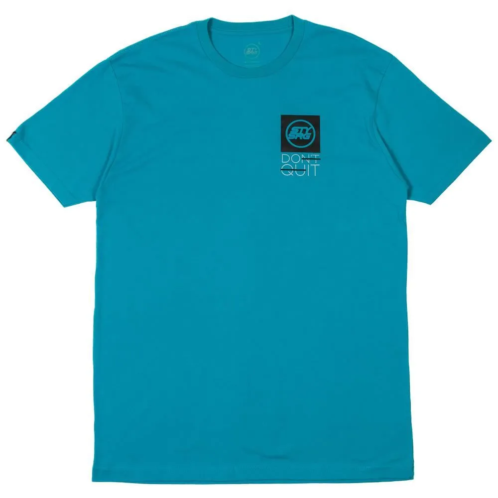 Comfy Layer Hypoallergenic Fibers Stay Strong V4 T-Shirt - Steel Blue