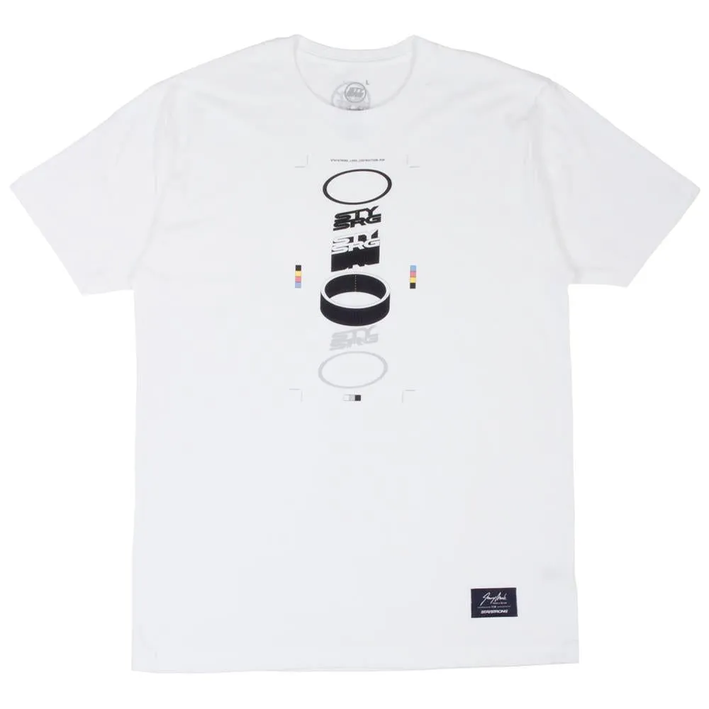 Stay Strong x Jonny Mole Construction T-Shirt - White Ultimate Wear