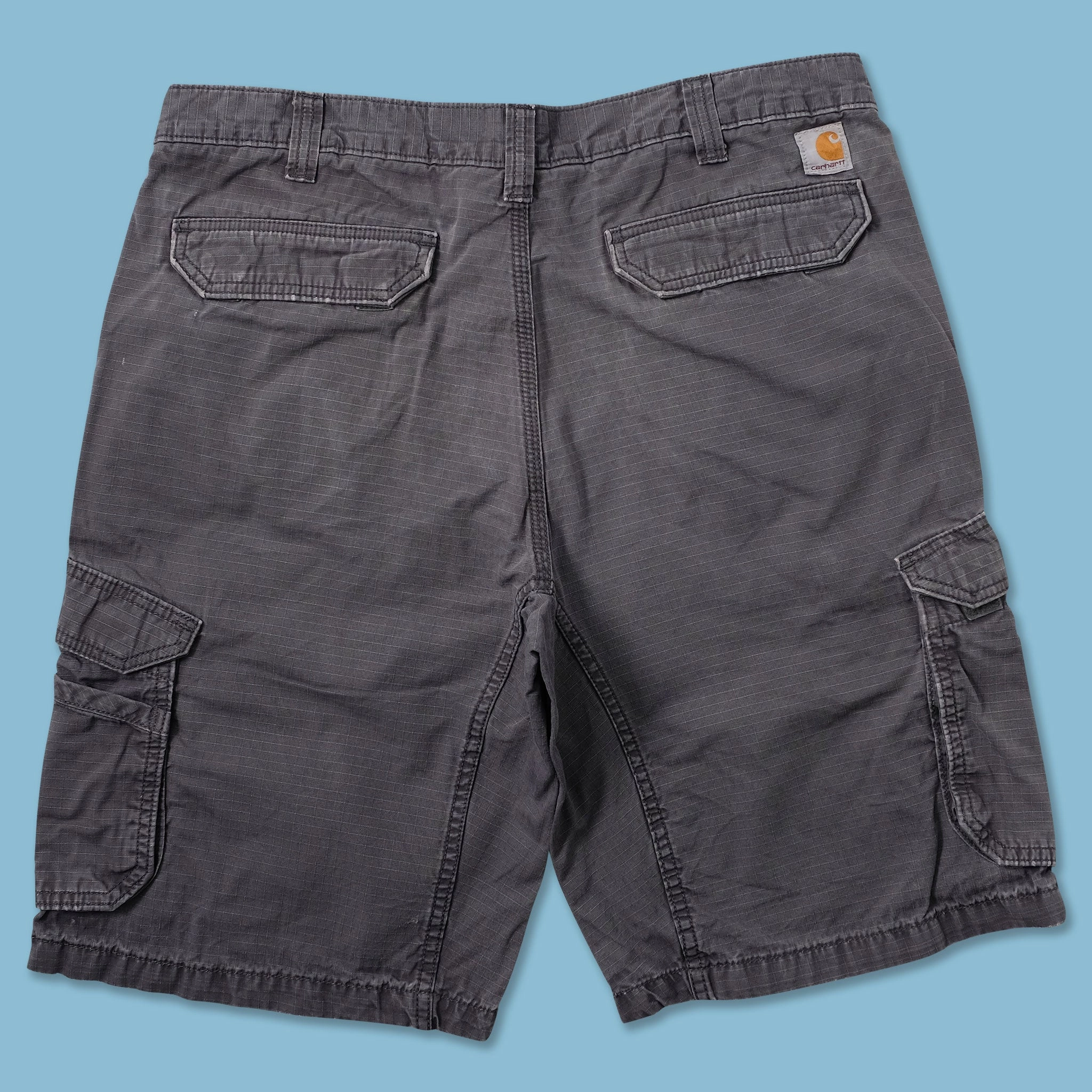 Striped Pattern Vintage Carhartt Shorts W38