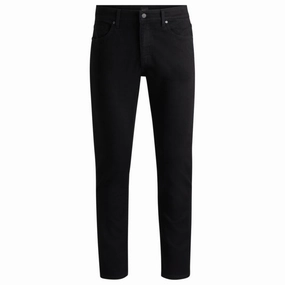 Affordable Neutral Holiday Vibes Delaware Slim-fit jeans in black-black Italian denim
