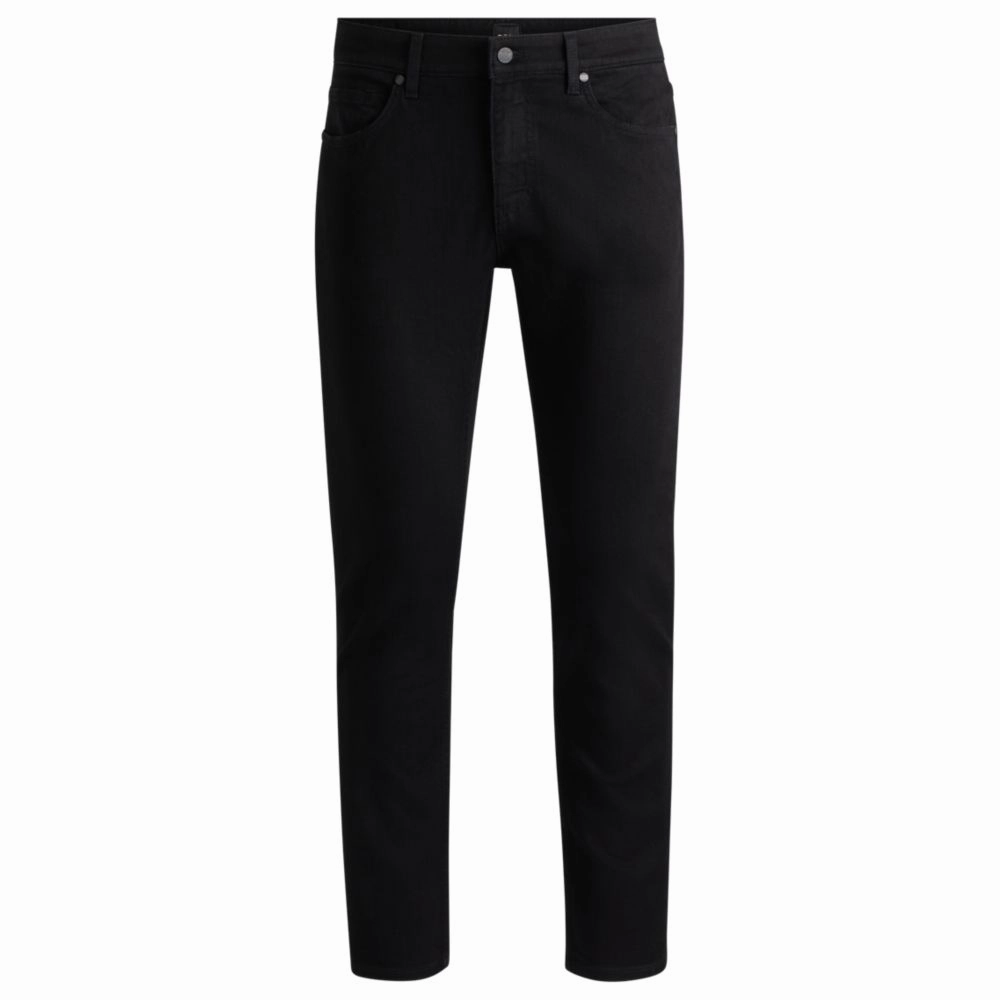 Delaware Slim-fit jeans in black-black Italian denim Everyday Neutral