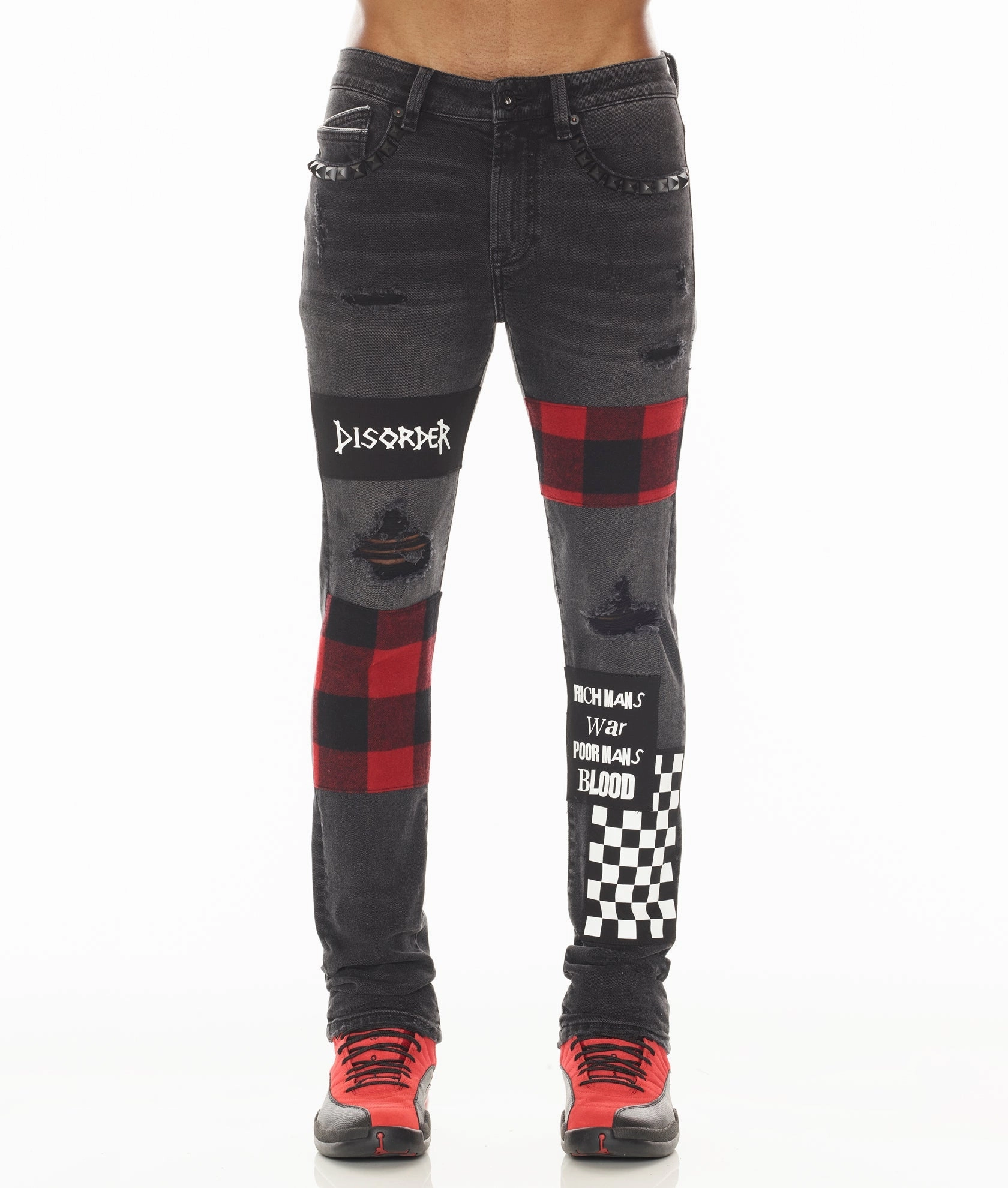 PUNK SUPER SKINNY IN PLAID Eco Friendly Date Night