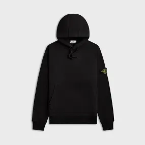 Stone Island Garment Dyed Cotton Hoodie - Black Doctor restaurant