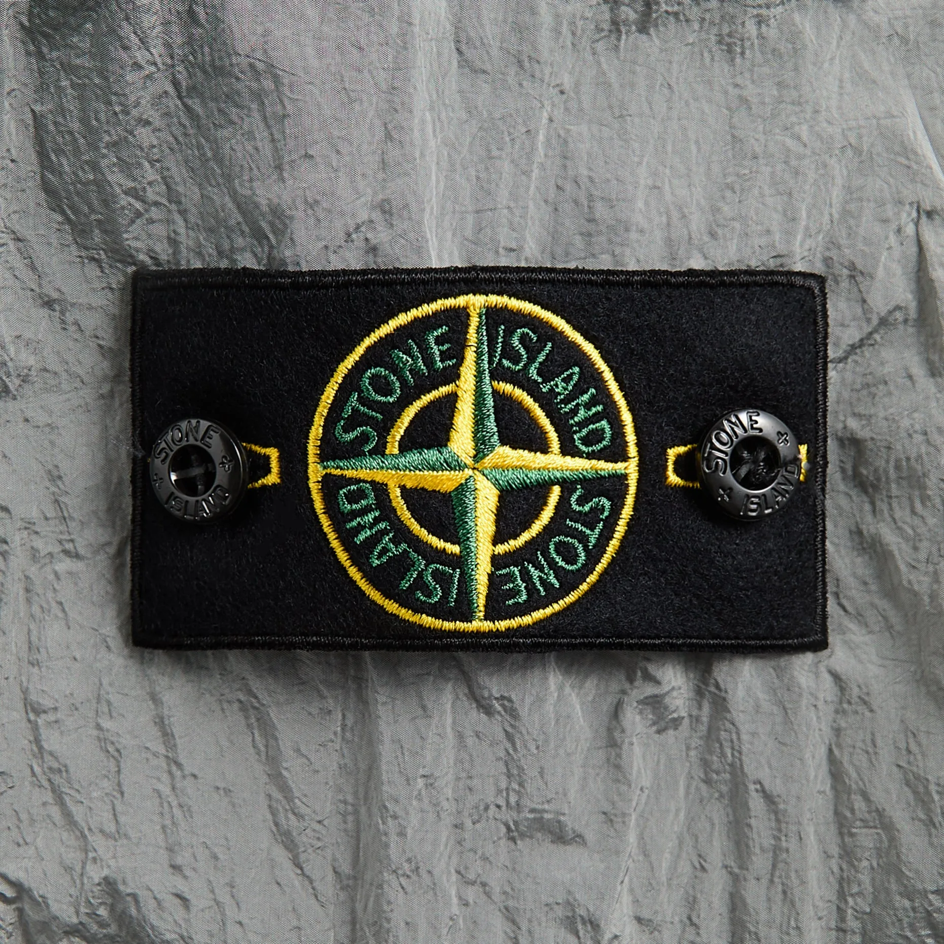 Stone Island Nylon Metal Garment Dyed Shirt - Pearl Grey Affordable Fashion Fashion staples