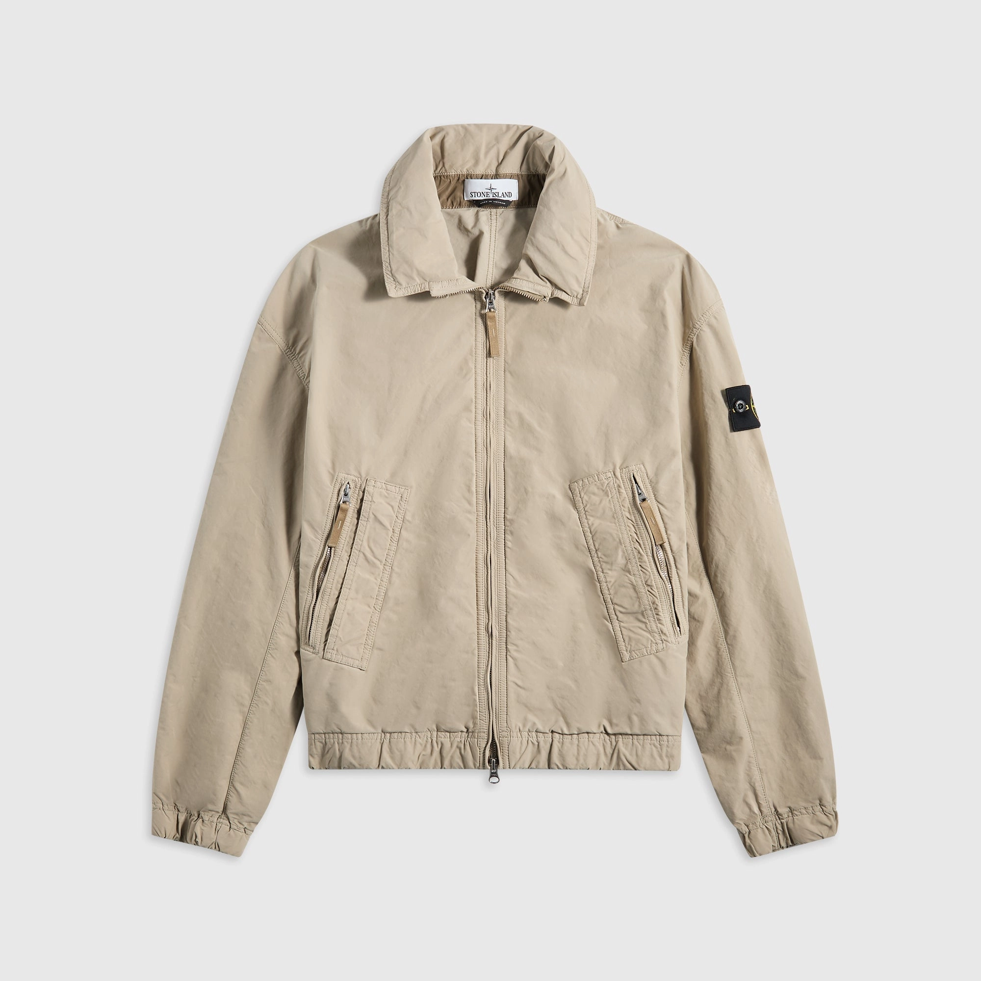 Heat Keep Four Way Stretch Stone Island Bomber - Desert