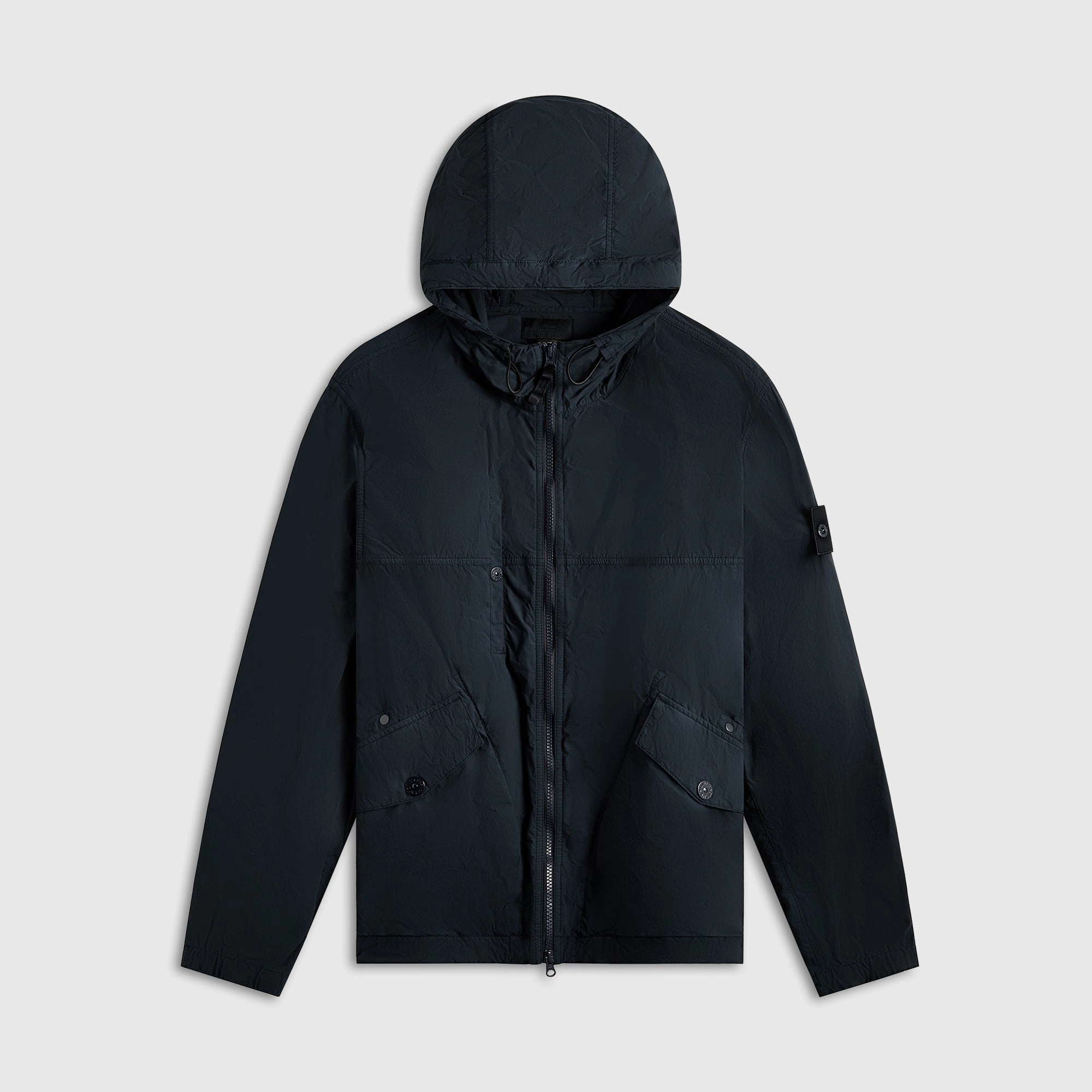Rugged Outdoor Optimized Stone Island Short Parka Ghost - Navy