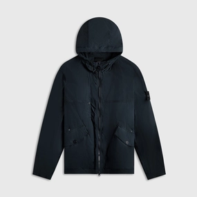 Rugged Outdoor Optimized Stone Island Short Parka Ghost - Navy