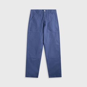 Wrinkle Free Fabric Stone Island Trouser - Blue Marine