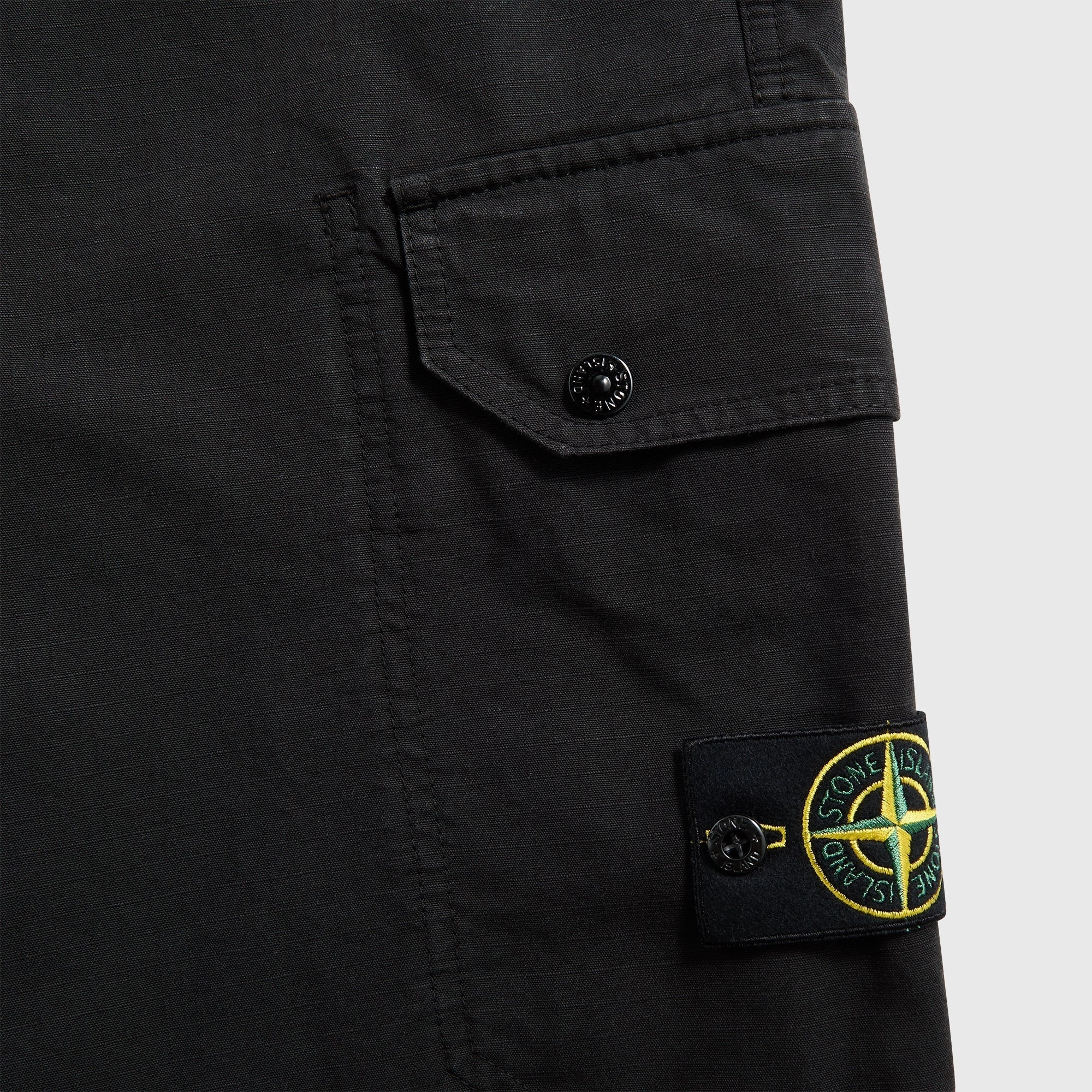 Stone Island Trousers - Black DoubleLayeredKnees