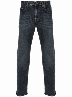 Stonewashed Slim Cut Jeans Eco Friendly Night Out
