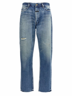 Clean Finish Wardrobe Classic Straight 5 Pocket' Jeans
